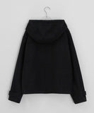 [Unisex] Kalten Check Color Matching Hood Coat Jacket
