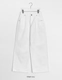 Decoats basic wide cotton pants