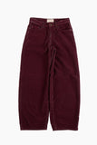 Heavy warm corduroy wide pants