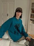Deepline printed sweatshirt