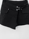 Vichan Buckle Wrap Shorts