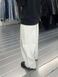 Buttoned Bijo Line Pants