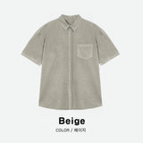 Liberten Pigment Overfit Short Sleeve Shirt