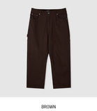 Jello Patch Carpenter Wide Cotton Pants