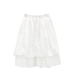 Lilum Balloon Tiered Midi Skirt