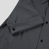 Moment Roll-up Draping Half Shirt