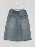 [unisex] Dehas Washing Denim Bermuda Pants