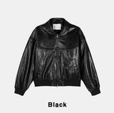 Glow Crack Leather Jacket