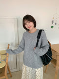 Kouni cable over round knit