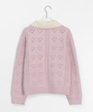 Coburn Heart Collar Cardigan