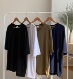 [1+1] Overfit U Neck Short Sleeve Tee