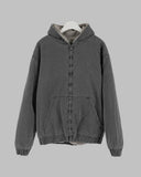 Fleece Dyed Hooded Jumper