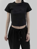 Wintz Patch Brushed Crop Tee