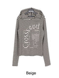 Ruben Striped Print Hoodie
