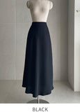 Miereu Summer Satin Banding Skirt