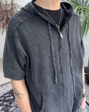 Hila Pigment Half Zip-up