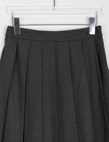 Indeed pleated banding long skirt