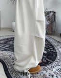 Helis Pintuck Balloon Pants