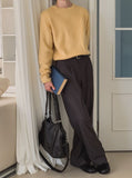 Anna Brush Crop Knit
