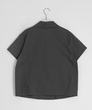 [BAONHAUS] Pironi Double Short Sleeve Blouse