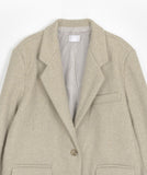 Munted flap wool single jacket