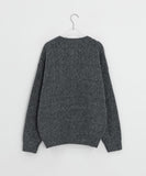 [Unisex] Acolta Bokashi Over Round Knit Cardigan