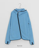 [unisex] Oranne Warmer Hood Fleece Zip-Up