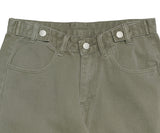 Rixer Khaki Bijo Long Wide Pants