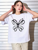 AubeA Star Ribbon Spray T-shirt