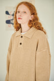 Heavy Overfit Pullover Collar Sweater