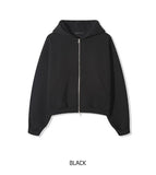 Cloud Overfit Crop Hoodie