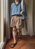De'el Summer Pintuck Half Slacks
