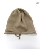 Hickot String Point Knit Bandana Beanie