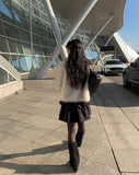 Munt Wool Tiered Frill Mini Skirt