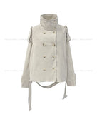 Penner Belted Short Trench Jacket