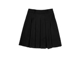 [Belt Set] Scan Wool Pleat Belt Midi Skirt