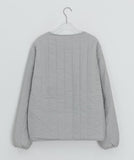 [Unisex] Hubo Wool Quilted Over Padding Jumper