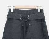 Haven Back Corset Balloon Wide Pants