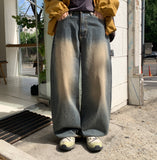 Fanni Painter Vintage Washed Denim Pants