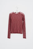 (W) Shell Lace Top