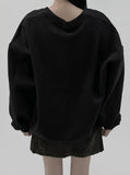 Vise Brushed V-neck Sweatshirt