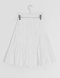 Hariki Stripe Banding Midi Skirt