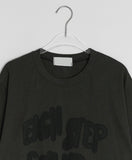 [unisex] Horn Printing Over Short Sleeve Tee