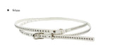 Monto Stud Eyelet Double Long Belt
