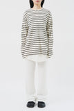 Vu Striped Henley Top