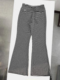Mono Stripe Banding Pants