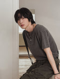 Rookie Hook Henley Neck Short Sleeve T-Shirt
