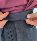 Kebeul Pintuck Wide Slacks