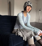DEAR FRILL MIDI SKIRT