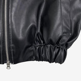 Roia Stitch Leather Jacket